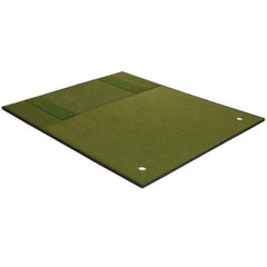 Image of Combo Golf Mat & Putting Green - Center Stance