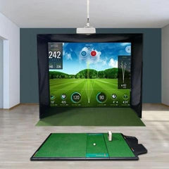 Garage Golf Silver Golf Simulator Package